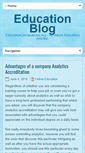 Mobile Screenshot of educationdeclarations.org